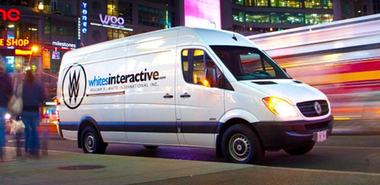 Whites Interactive Viral Van - Motion picture lighting and grip